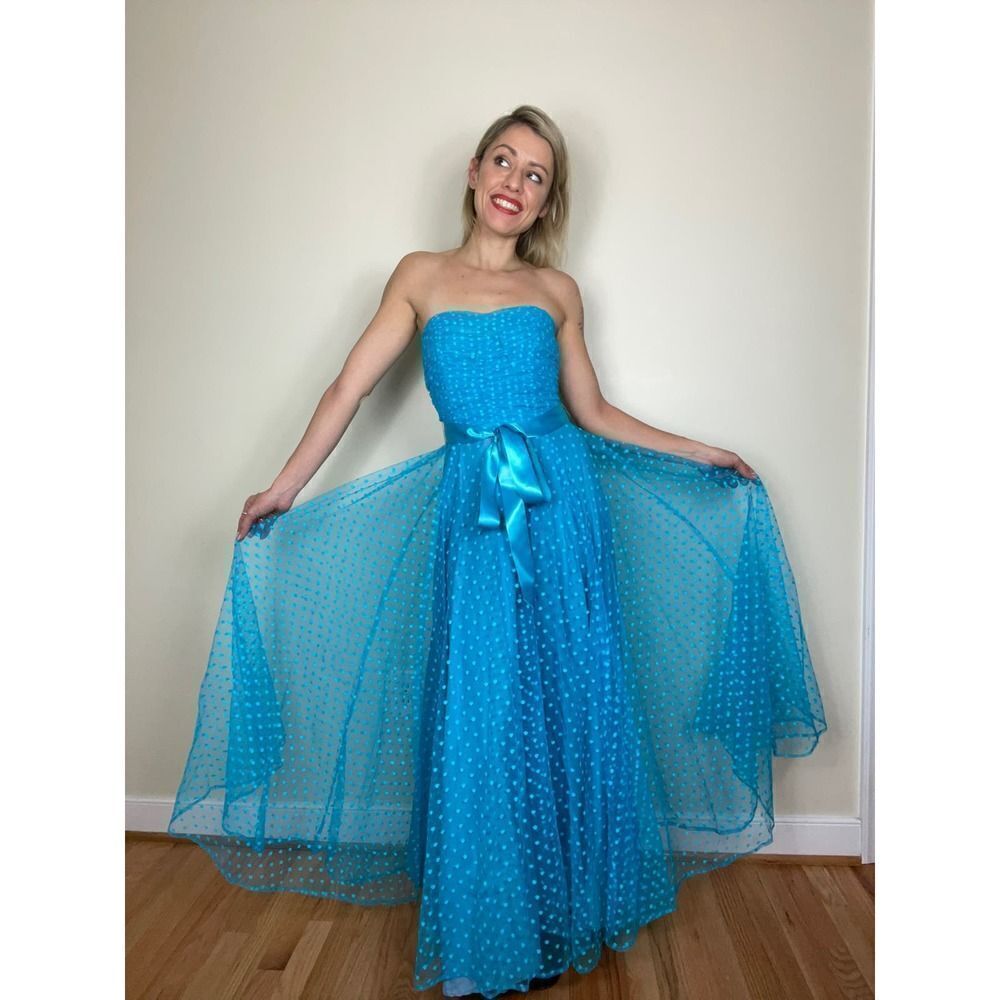 Roberta California 1960s Prom Dress